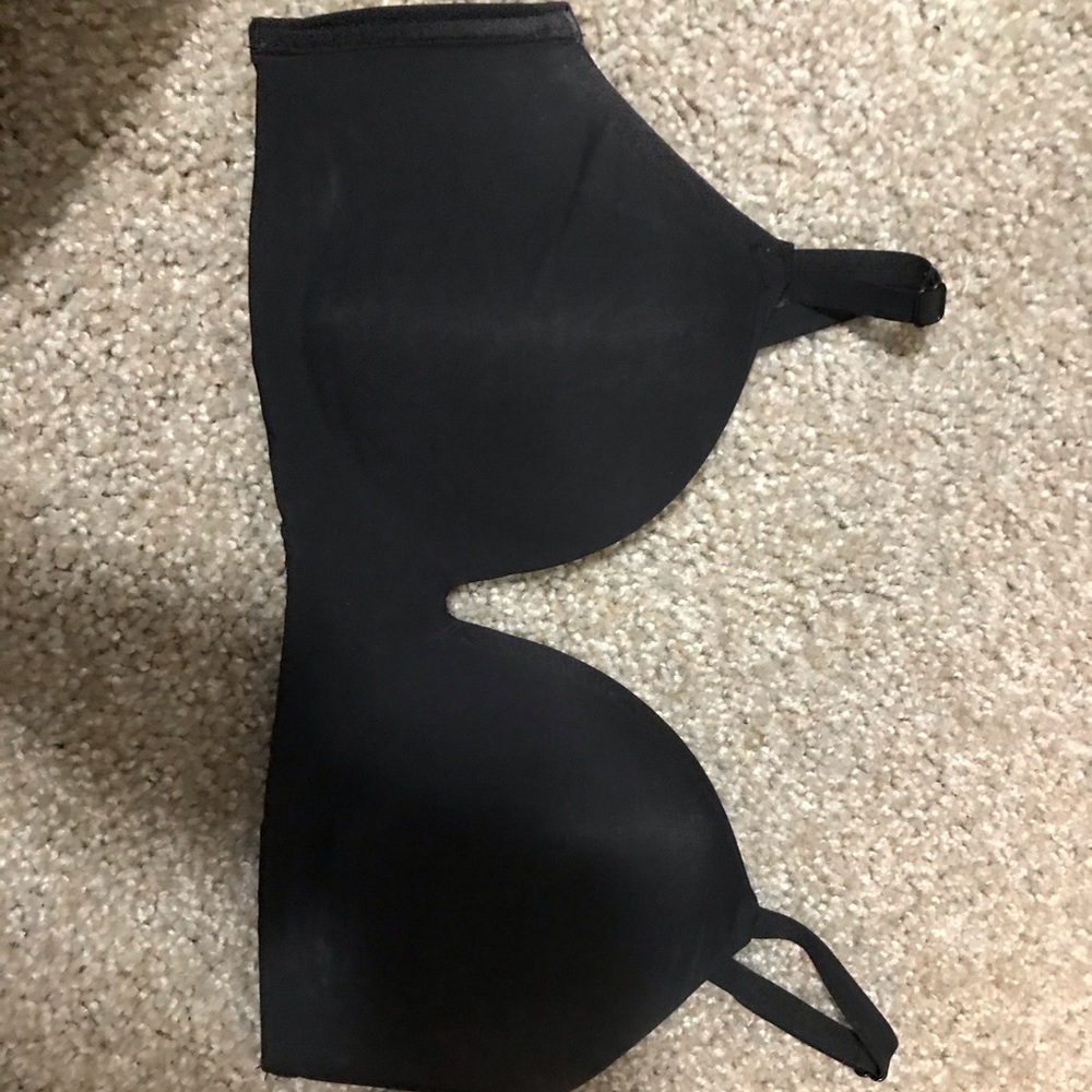 Black comfortable bra
